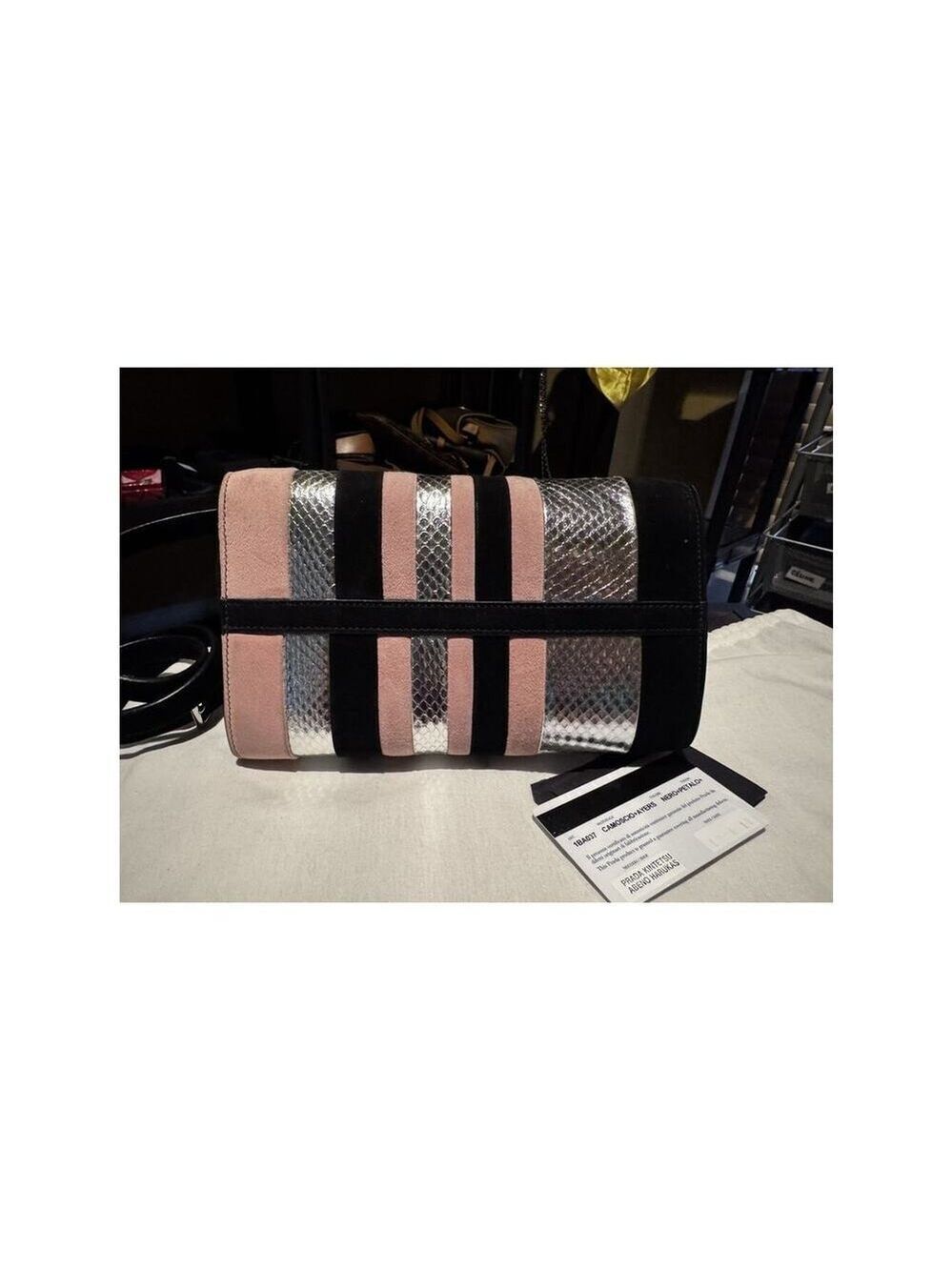 Prada Camoscio Ayers 2 Way Tote, Dust Bag - Picture 14 of 16